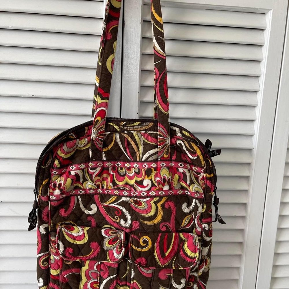 Vera Bradley Quilted Puccini Pattern Tote Bag